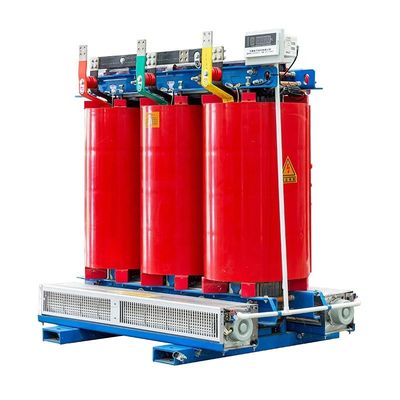 Động cơ biến áp loại khô trong nhà 2500 kva Đồng / nhôm nhựa đúc 400v 15kv Kích thước nhỏ