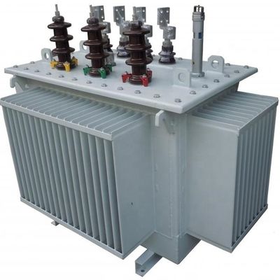 S11 Máy biến áp ngập dầu 11kv đến 400v Máy biến áp phân phối 100kva cho điện