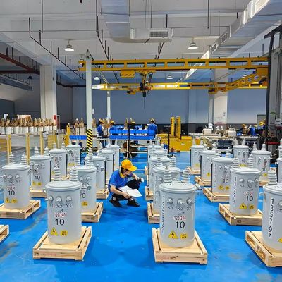 TOROIDAL cấu trúc cuộn dây 100kVA 150kVA đơn pha dầu đầy biến áp mất thấp