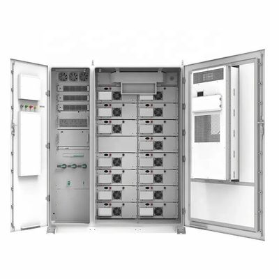 Tủ lưu trữ năng lượng làm mát chất lỏng ngoài trời 2500KG cho đầu ra điện năng cao trên 50 kWh
